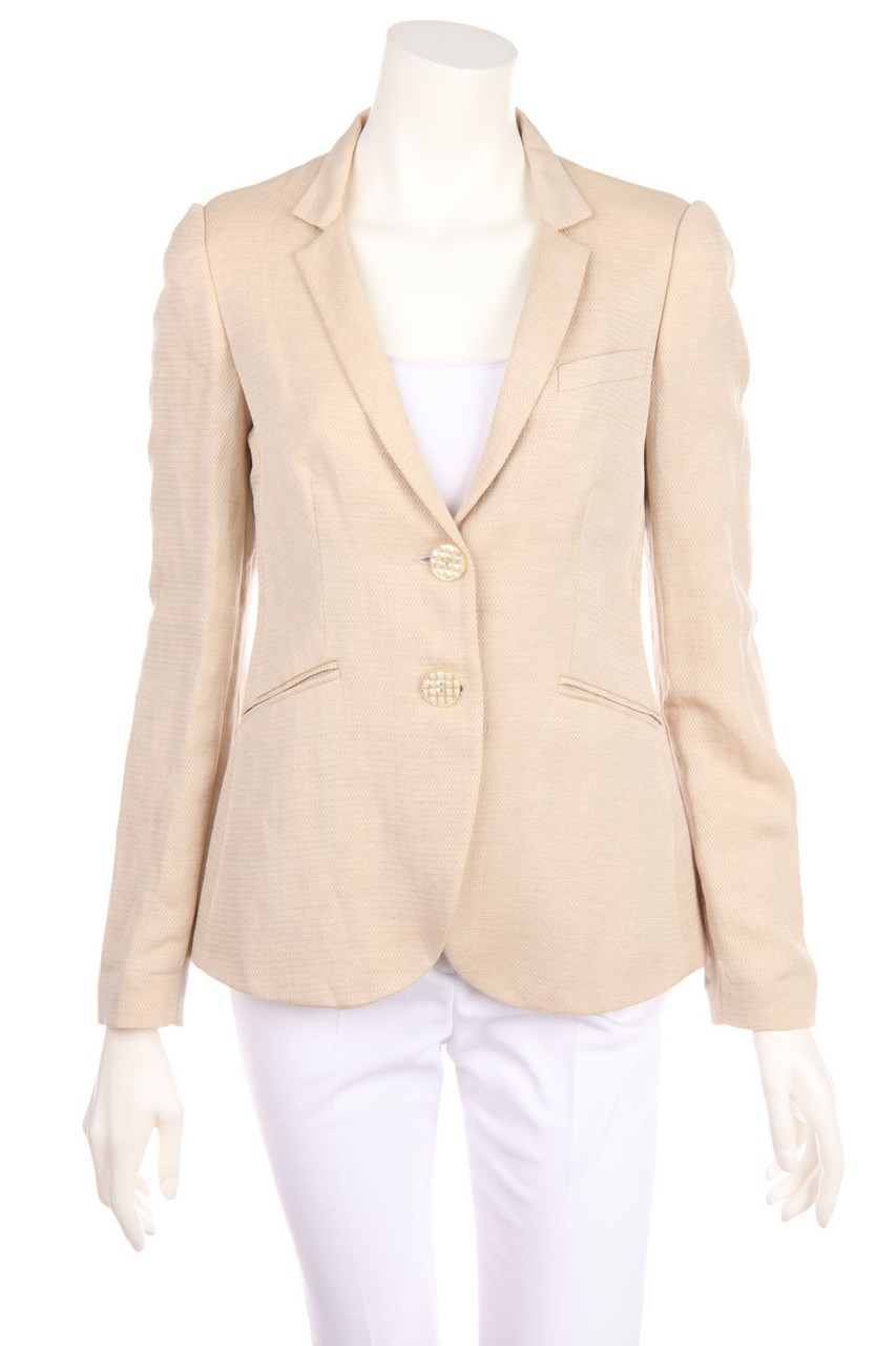 EMPORIO ARMANI - Blazer aus Leinen-Mix - D 36