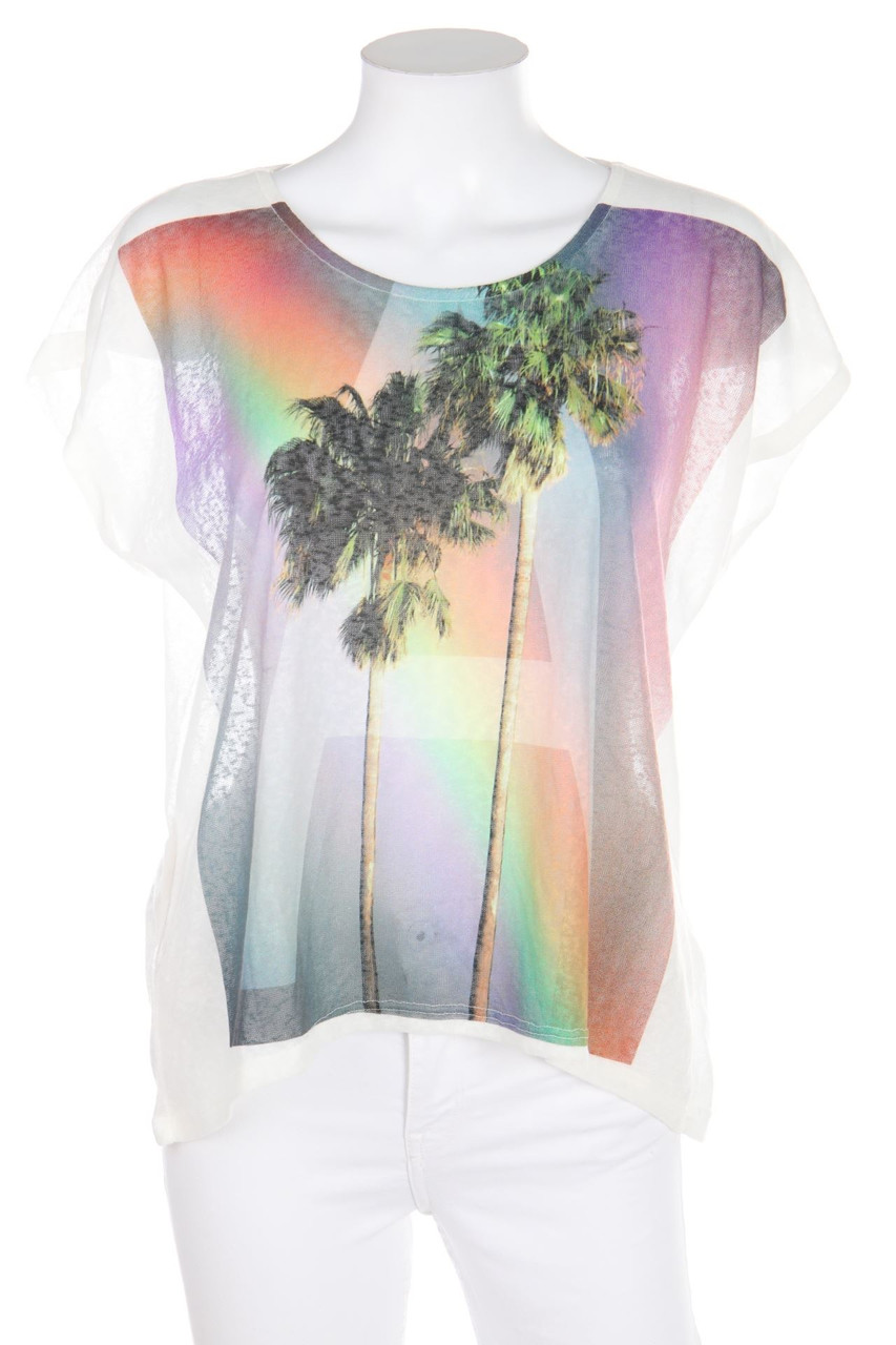 MANGO - T-Shirt mit Print - S