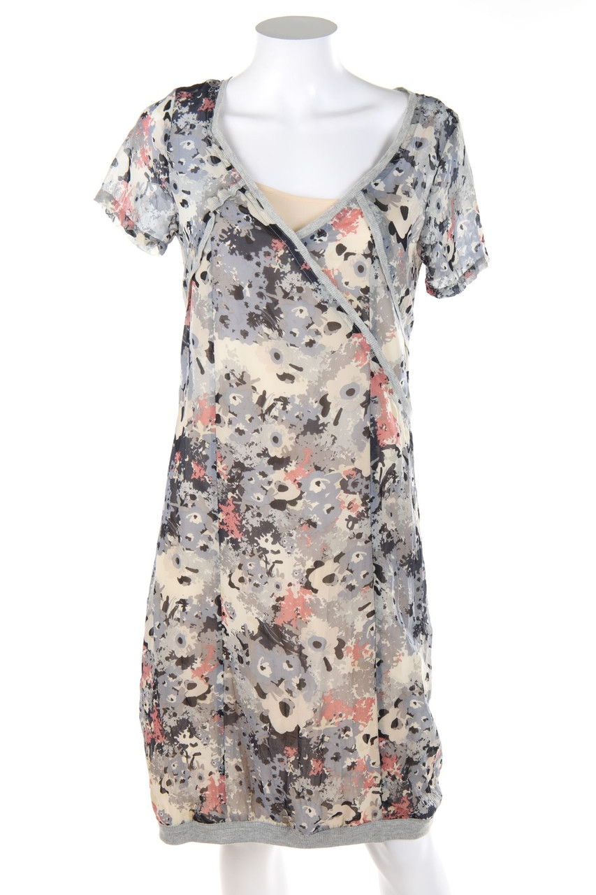 sandwich_ - Kleid mit floralem Muster - D 34