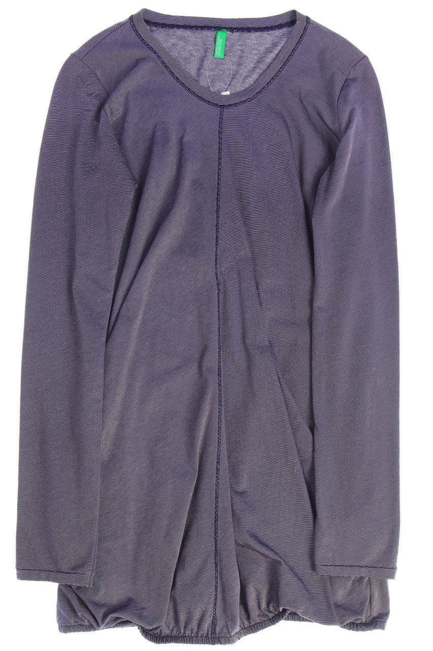 UNITED COLORS OF BENETTON - Streifen-T-Shirt mit Drapierung - 152