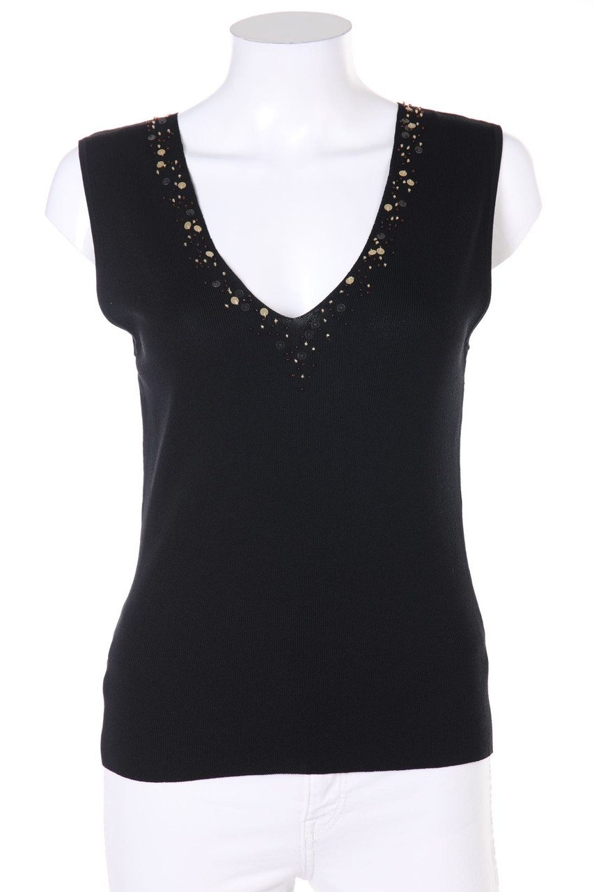 CAROLL - Top mit Pailletten - M