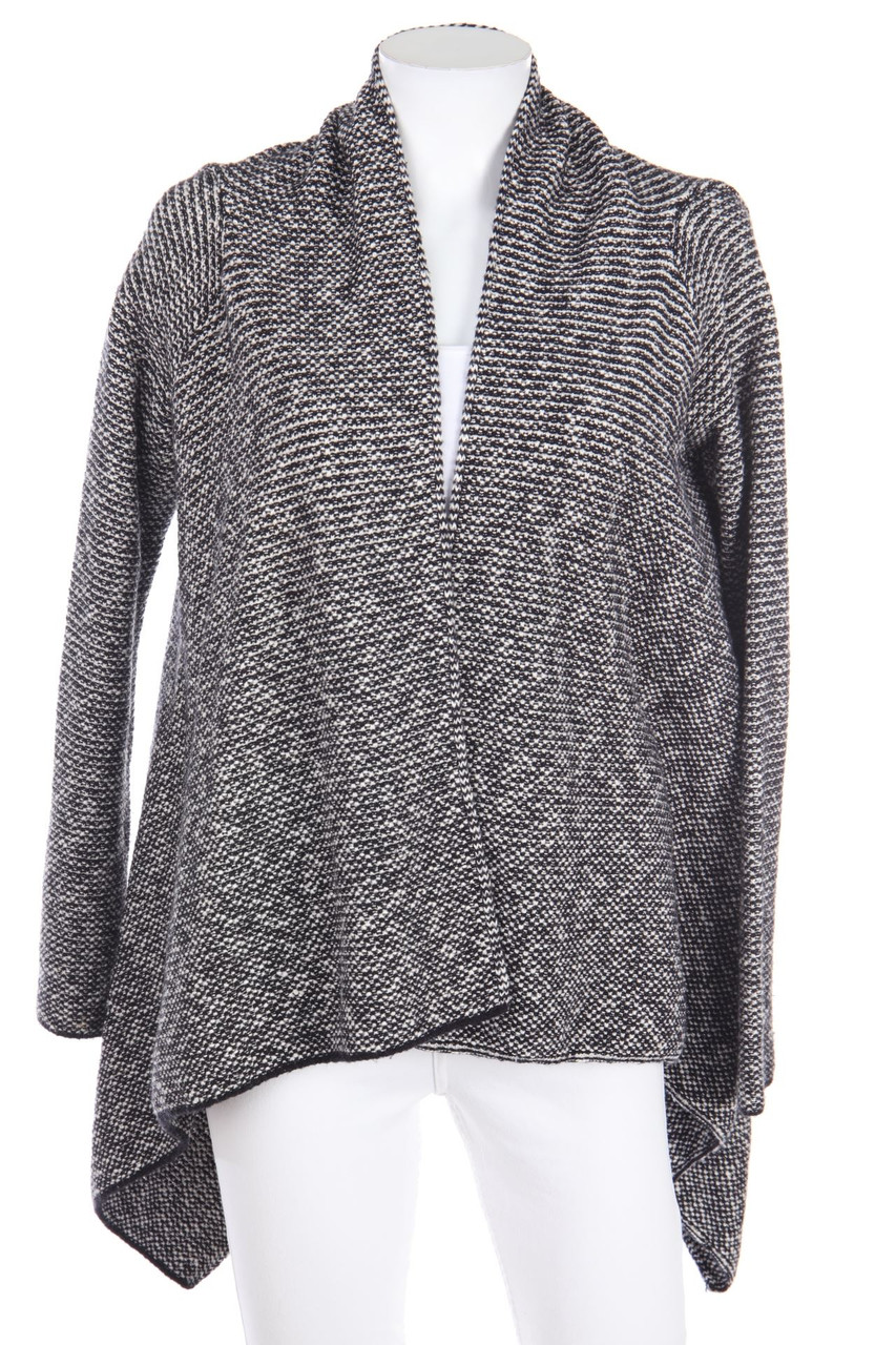 Zara Knit - Cardigan mit Wasserfall-Ausschnitt - S