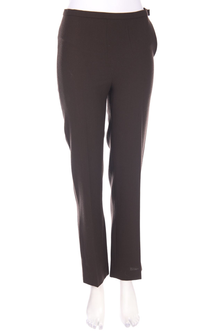 Max Mara - Hose aus Schurwolle mit Falten - D 34