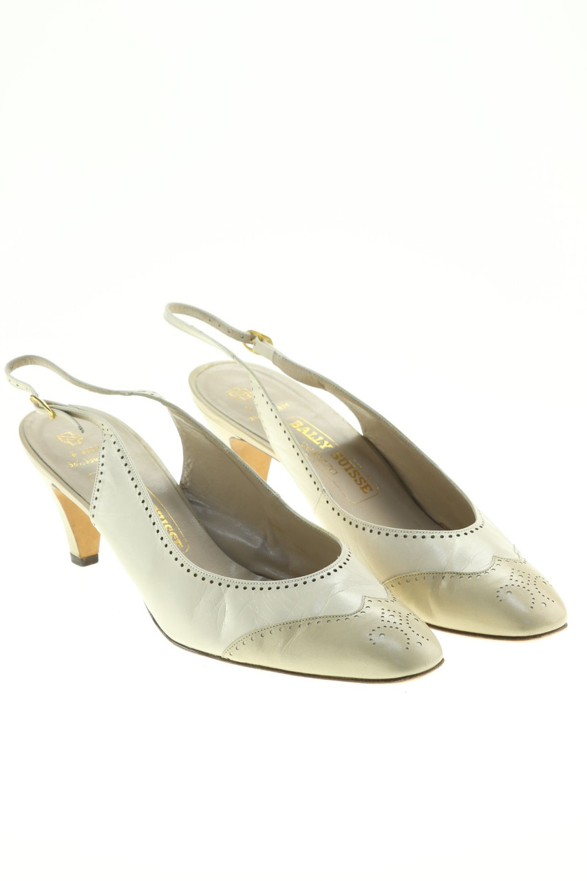 BALLY SUISSE - Vintage-Pumps aus Leder