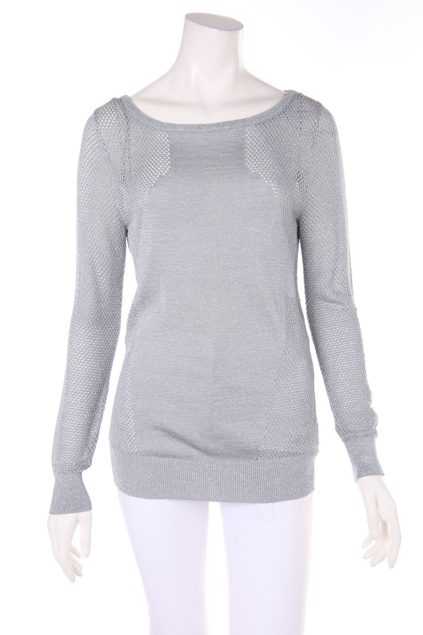 MICHAEL KORS - Strick-Pullover mit Metallic-Effekt - M