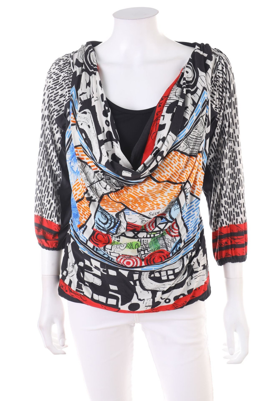 SAVE THE QUEEN! - Longsleeve-Shirt mit Print - XL