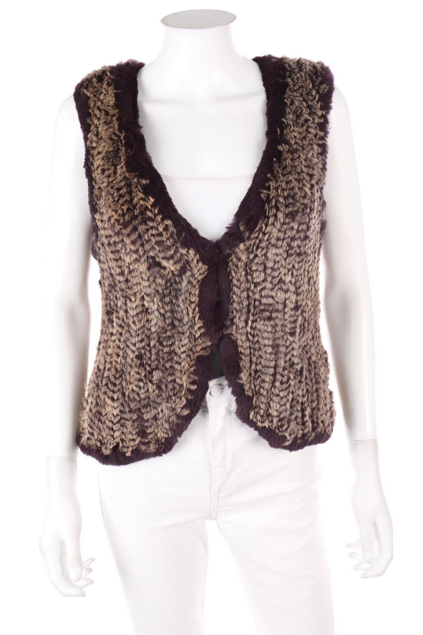 SENTINI PARIS - Weste aus echtem Pelz - M