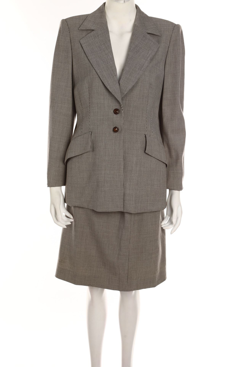 ESCADA - Clean Chic-Kostüm mit Schurwolle - D 42