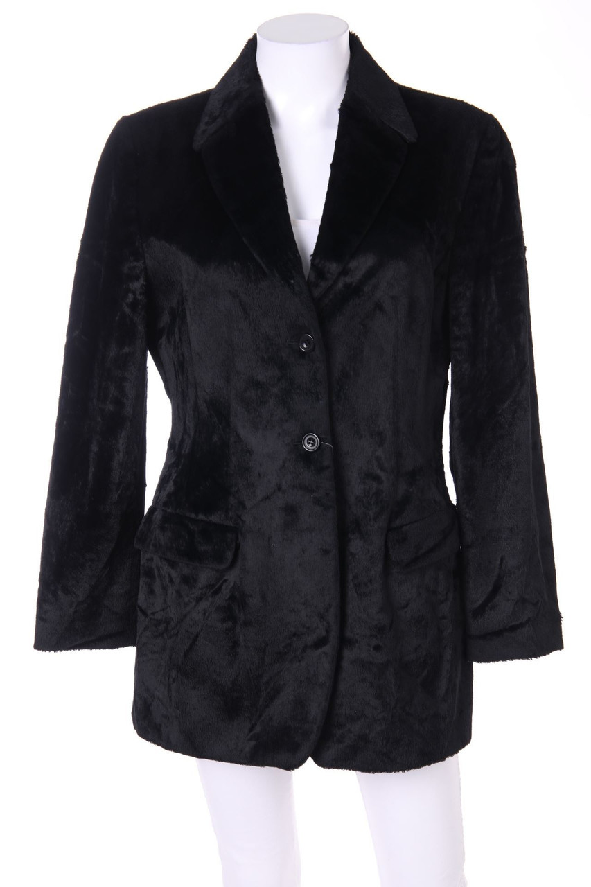 SAHZÁ - Fake Fur-Blazer-Jacke - D 42