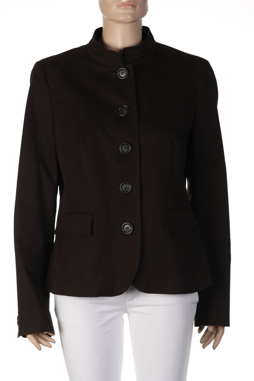 MARELLA - Blazer-Jacke aus Baumwolle mit Stretch - D 42