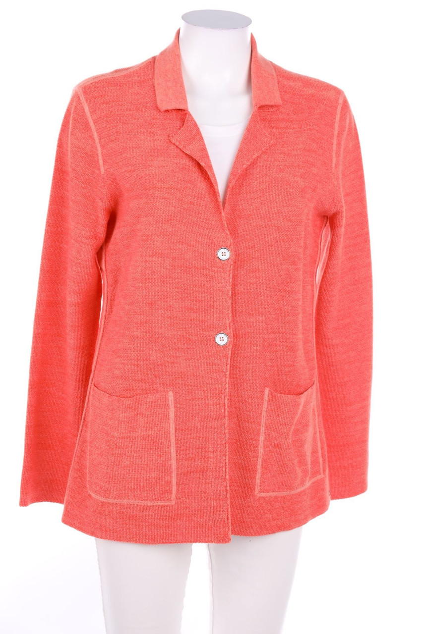 CECIL - Baumwoll-Cardigan mit Logo-Knöpfen - M