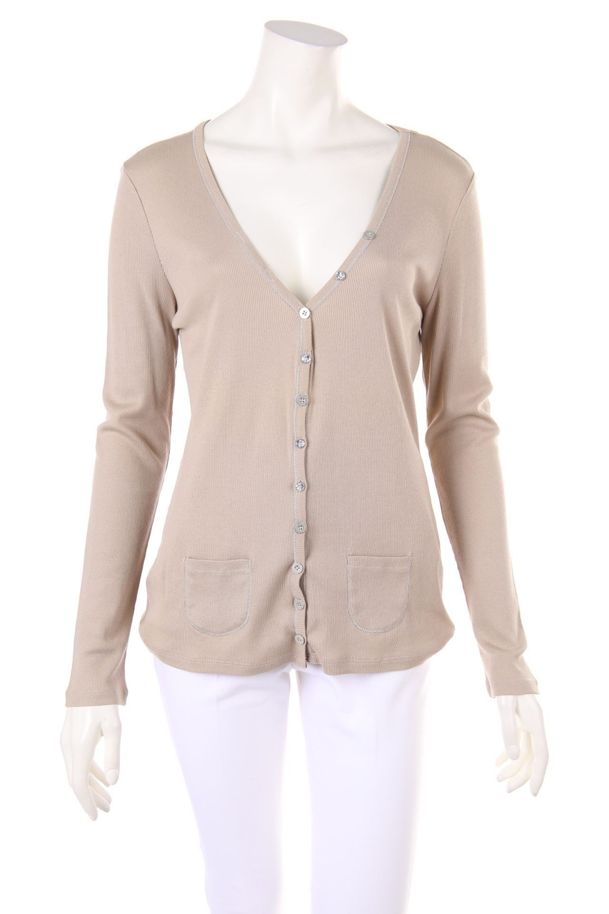 PRINCESS GOES HOLLYWOOD - Baumwoll-Cardigan mit Schmuck-Knöpfen - D 40