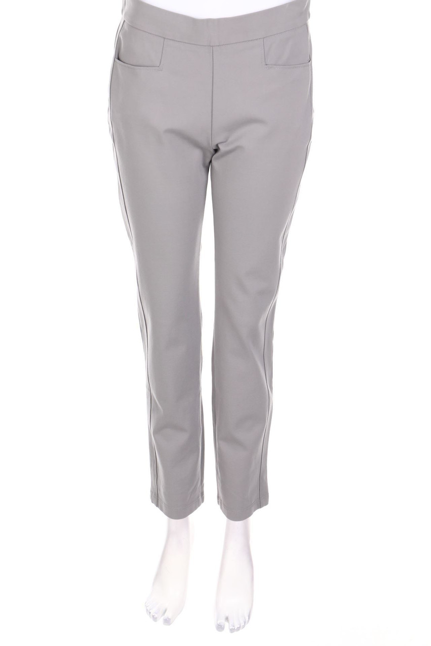 Ohne Label - Stretch-Treggings aus Jersey - S