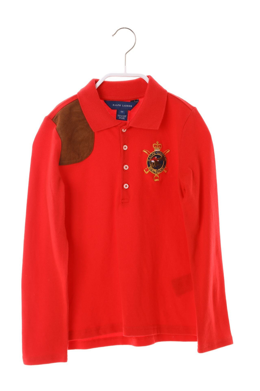RALPH LAUREN - Poloshirt mit Logo-Stickerei - 116