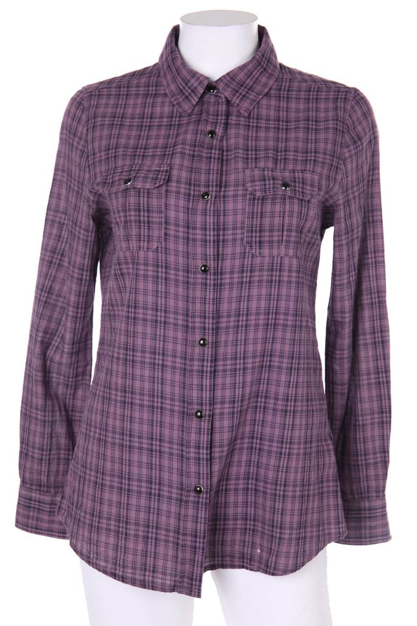 LIPO LIPO - Hemd-Bluse aus Baumwolle mit Karo-Muster - S