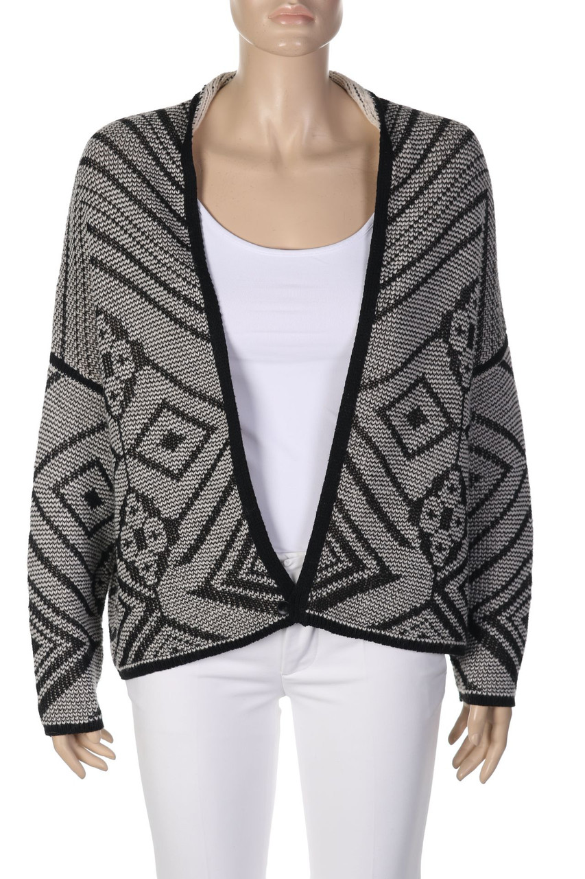 maddison weekend - Cardigan mit tiefem Ausschnitt - S
