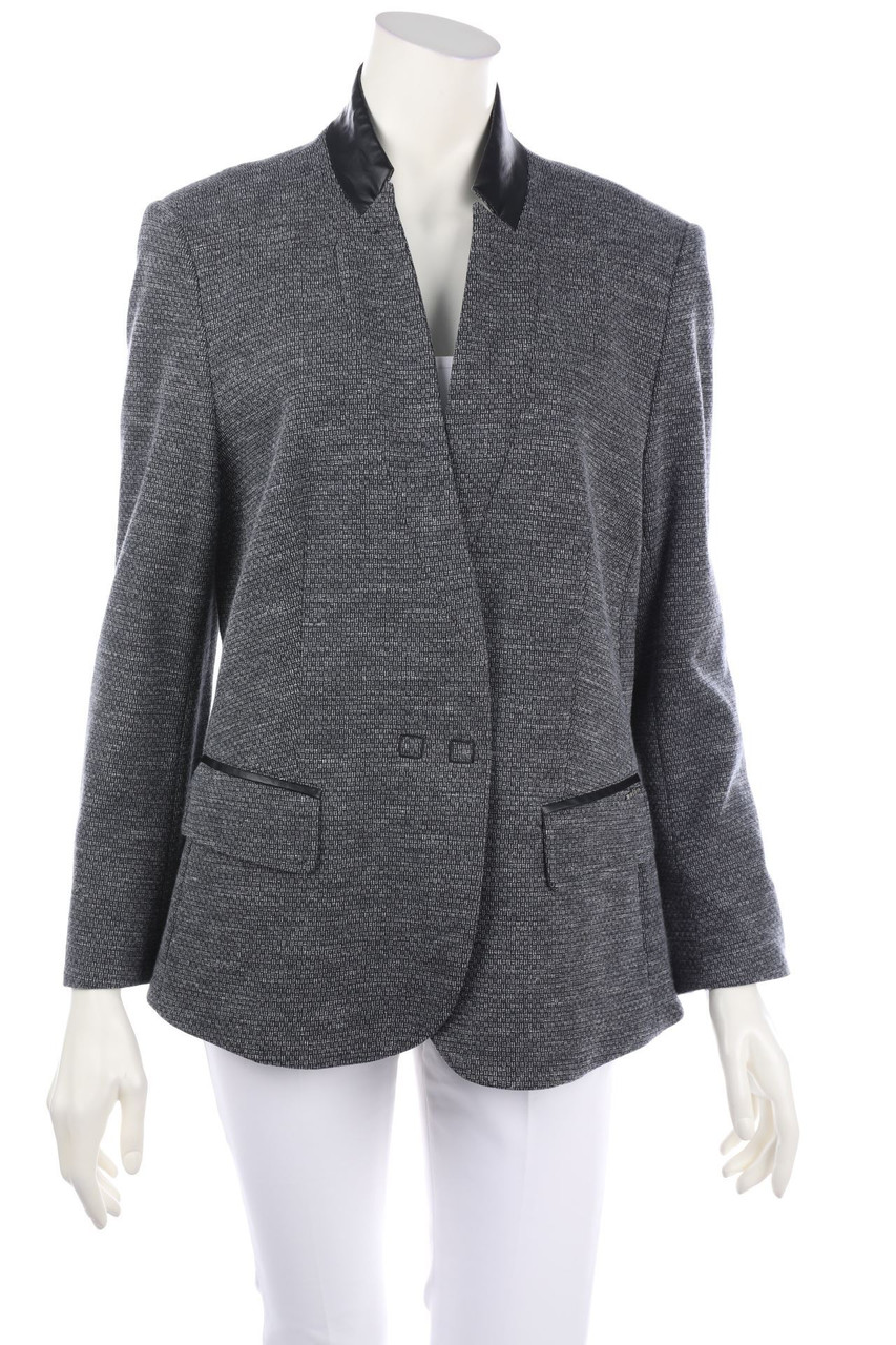 AIRFiELD - Blazer aus Baumwoll-Mix mit Logo-Applikation - D 44