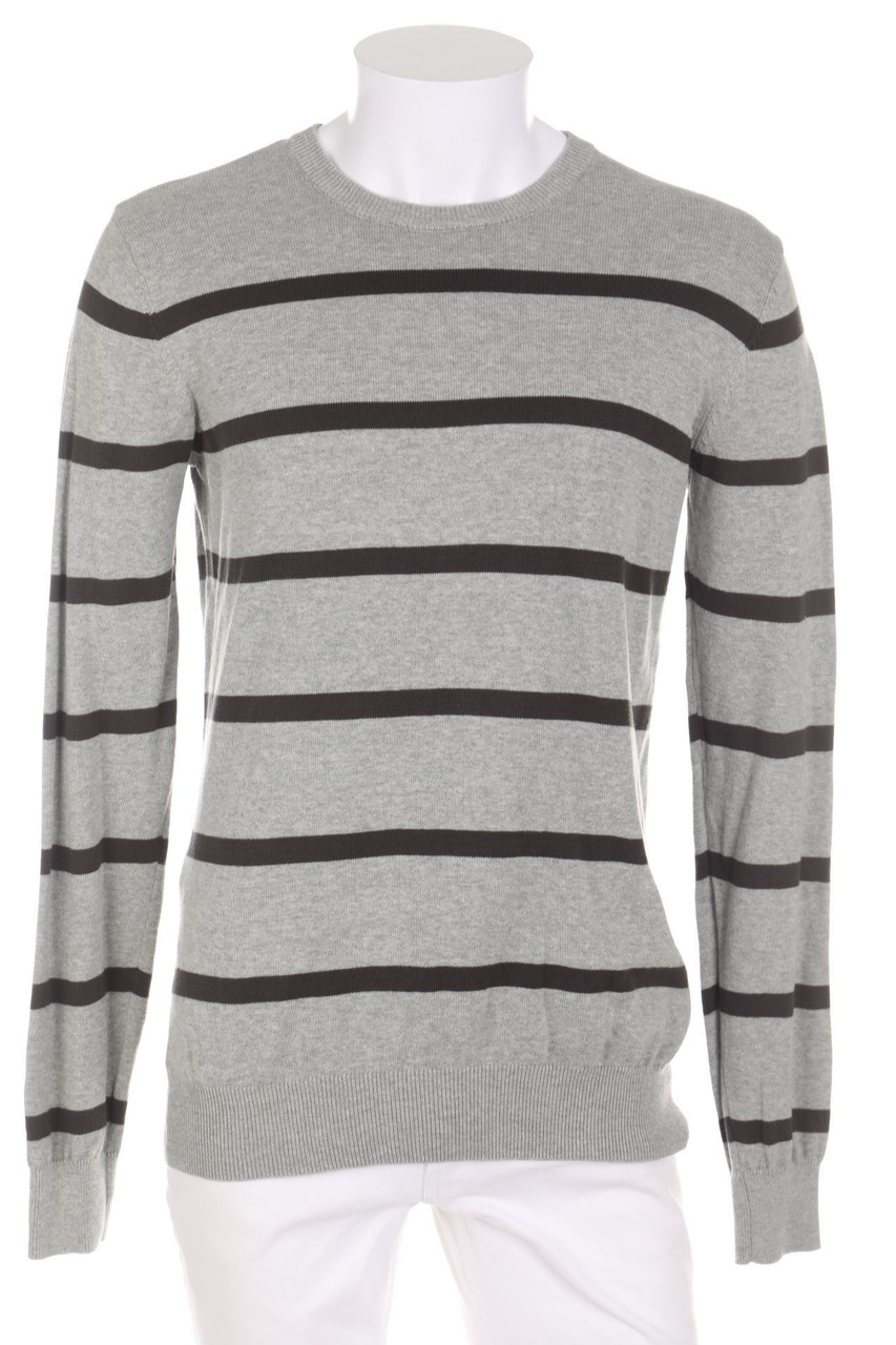 Bench. - Baumwoll-Strick-Pullover mit Streifen - M