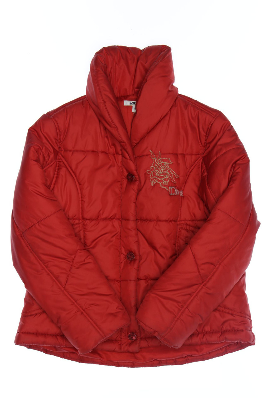 DKNY DONNA KARAN NEW YORK - Winter-Jacke mit Logo-Applikation - 140