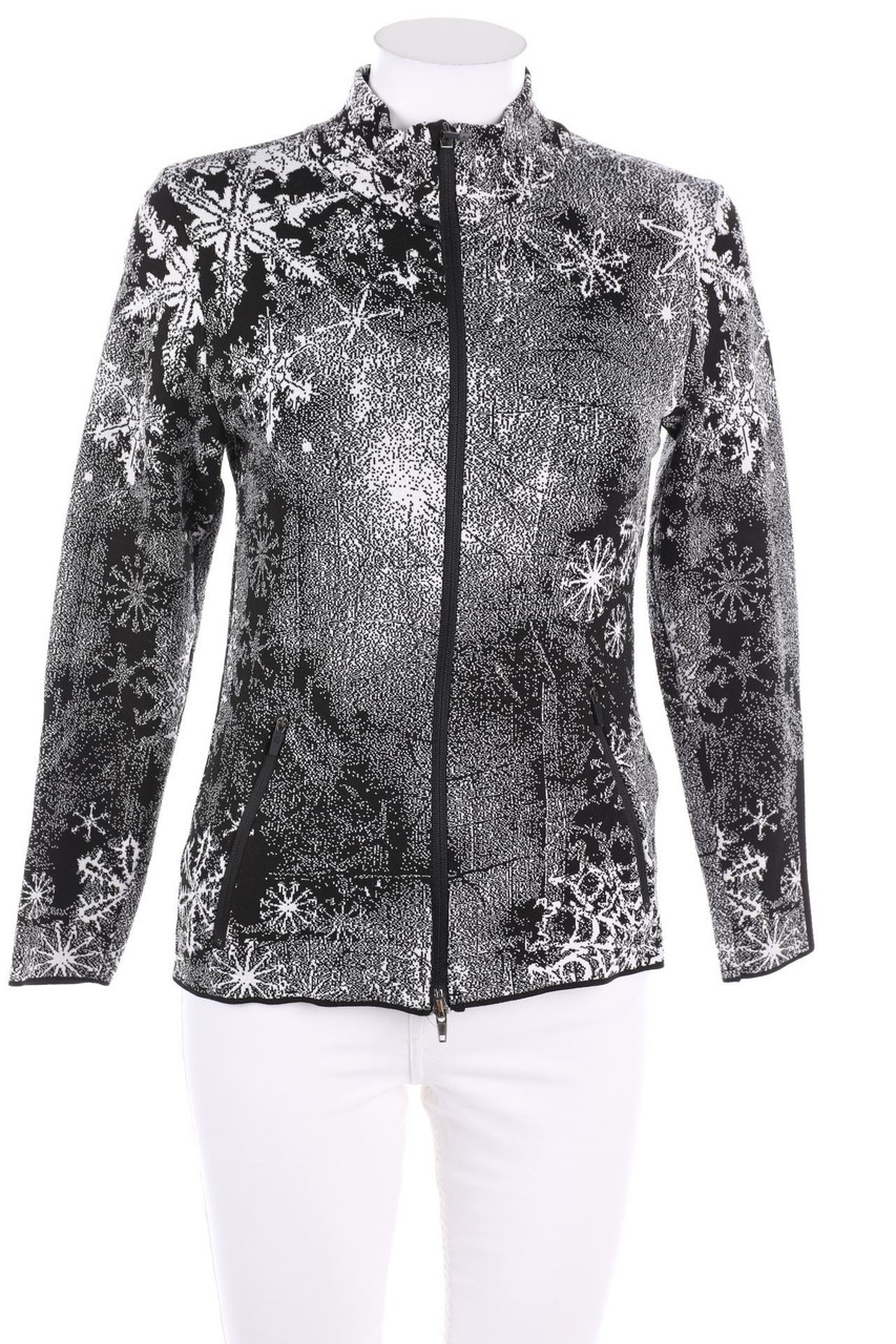 Ohne Label - Strick-Muster-Jacke - S