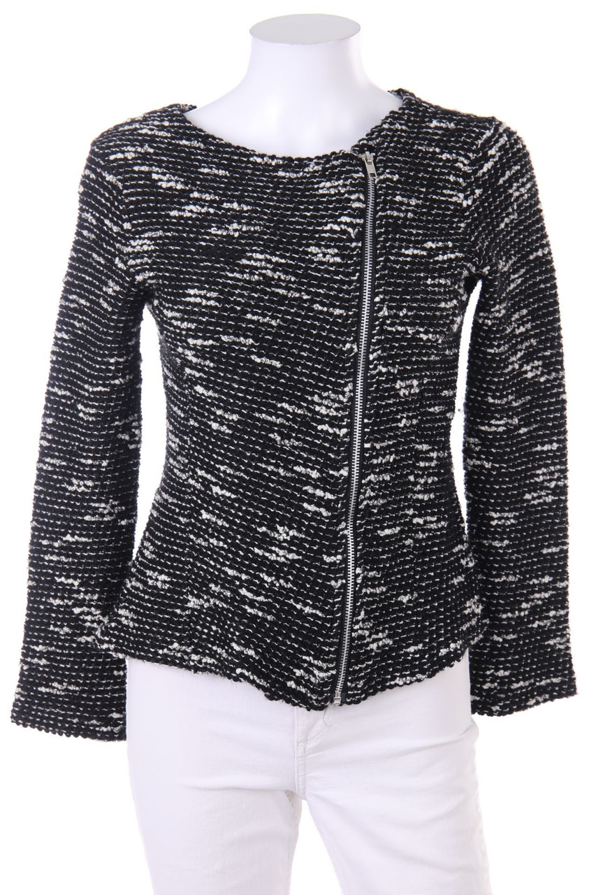 AVANT PREMIERE - Streifen-Cardigan mit Reißverschluss - S