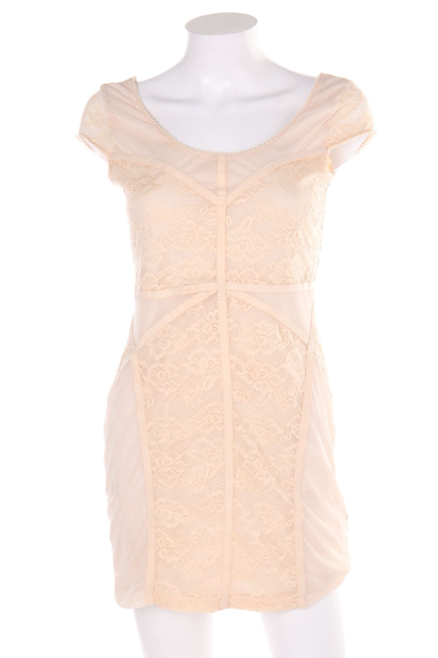 H&M DIVIDED - Mini-Stretch-Spitzen-Etui-Kleid - D 40