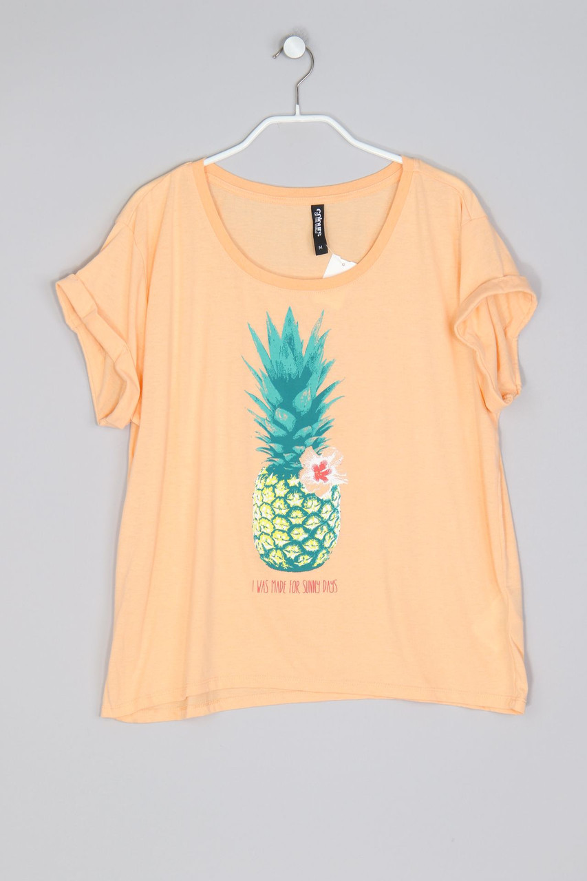 COLOURS OF THE WORLD - Kurzarm-Shirt mit Print - M