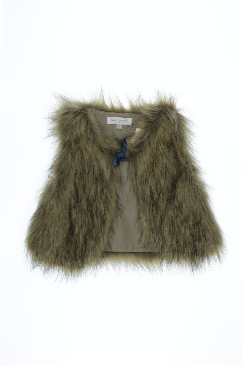 Cadet Rousselle - Fake Fur-Weste - 80