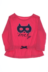 in extenso - T-Shirt aus Baumwolle mit Stickereien - 92