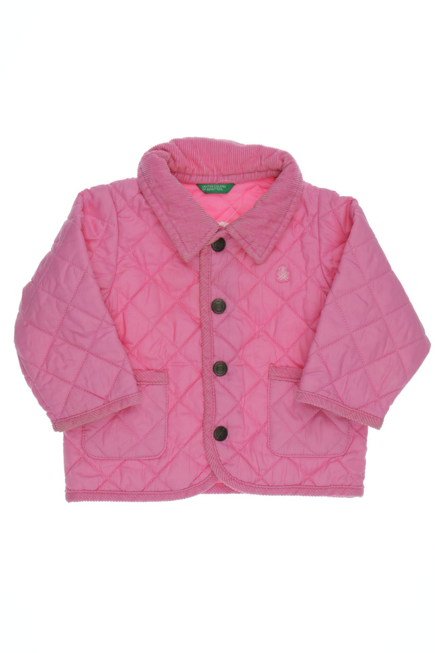 UNITED COLORS OF BENETTON - Stepp-Jacke mit Logo-Applikation - 68