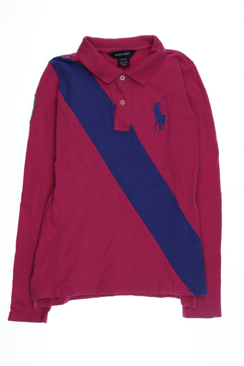 RALPH LAUREN - Poloshirt mit Logo-Stickerei - 158