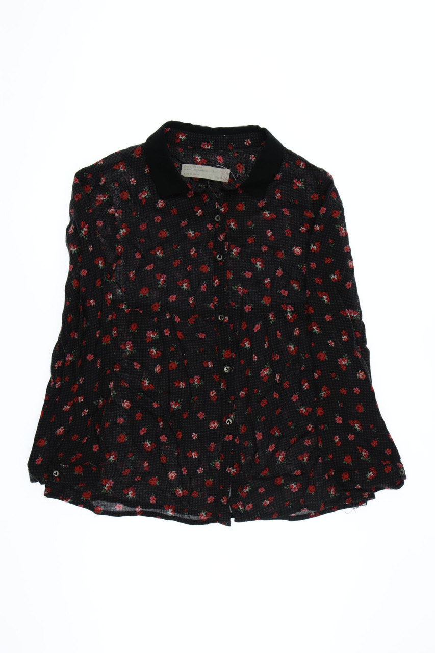 Zara Girls - Bluse mit floralem Muster - 104