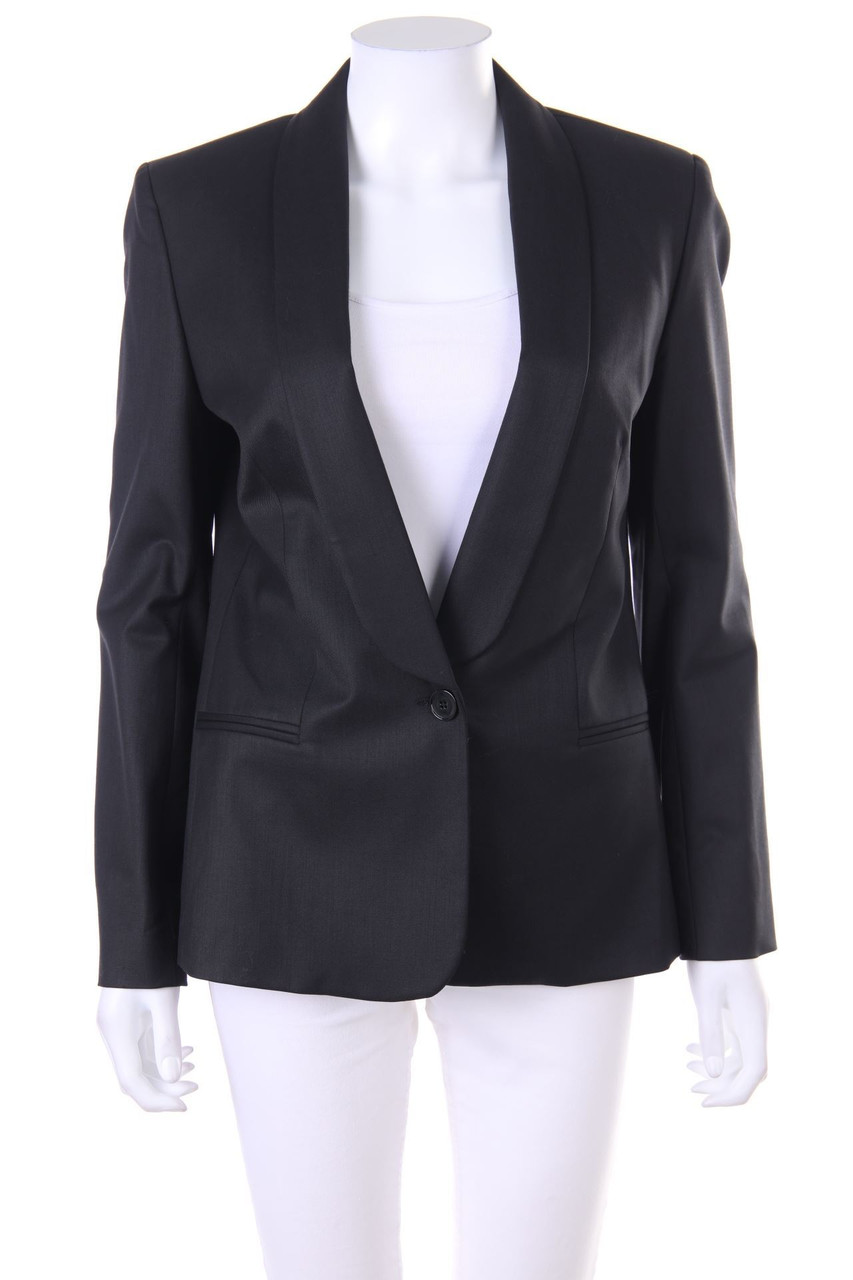 sandro PARIS - Blazer aus Woll-Mix mit Schalkragen - D 38