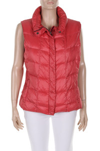 Max Mara WEEKEND - wattierte Weste mit Logo-Applikation - M