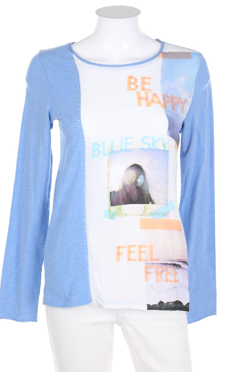 s.Oliver - Print-Longsleeve-Shirt aus Baumwolle - XL