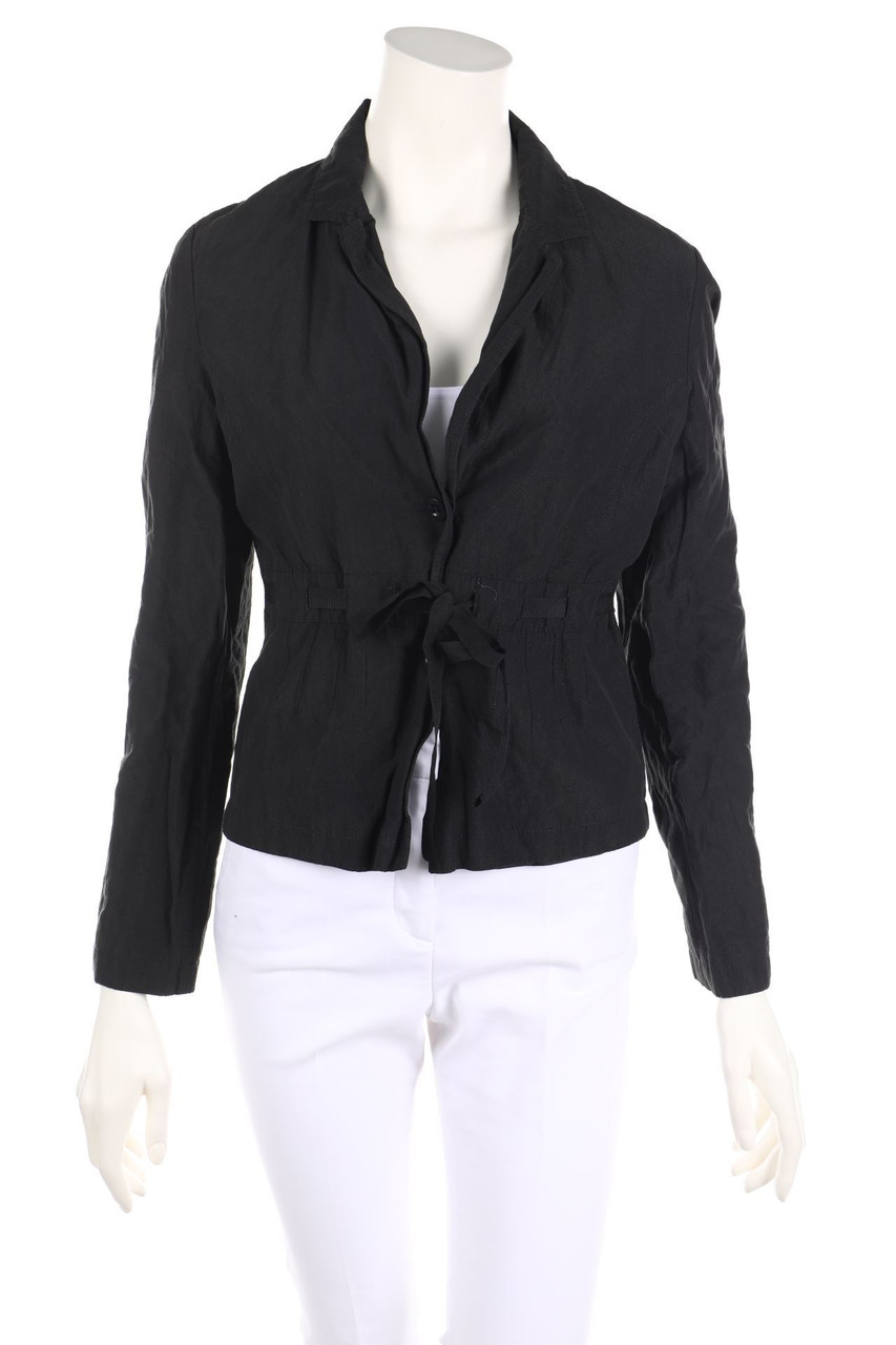 1.2.3. UN DEUX TROIS Paris - Blazer aus Baumwoll-Mix mit Tunnelzug - D 38