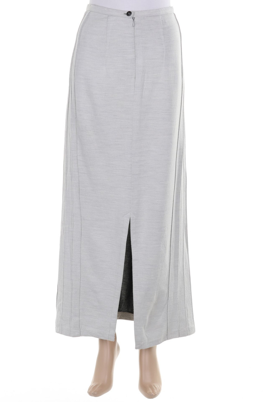 EVELIN BRANDT BERLIN - Maxi-Maxi-Rock mit Schurwolle - D 40