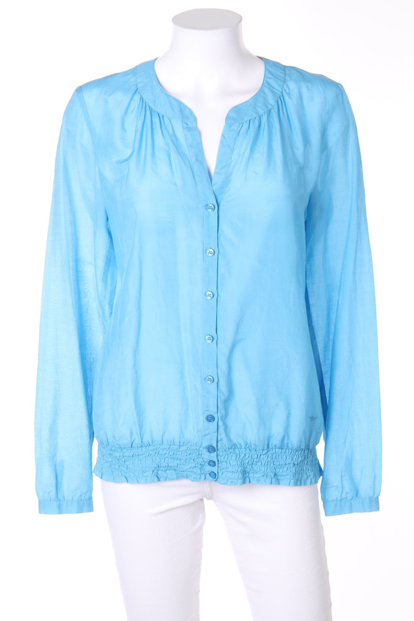 MARC AUREL - Bluse mit Raffungen - D 34