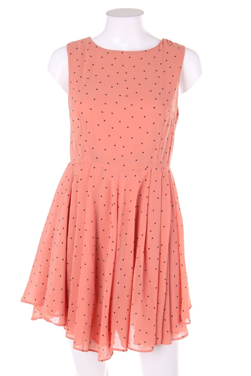 GLAMOROUS - Party-Kleid aus Crêpe mit Punkten - D 36