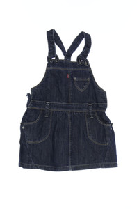 LEVI´S - Latz-Kleid aus Baumwolle mit Logo-Badge - 92