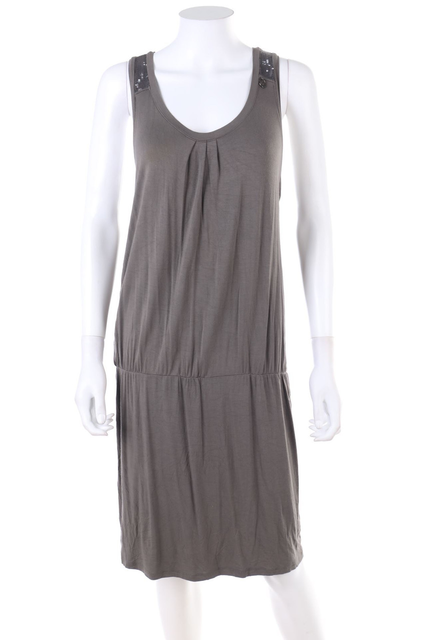 LIU JEANS by Liu Jo - Kleid mit Pailletten mit Logo-Plakette - M