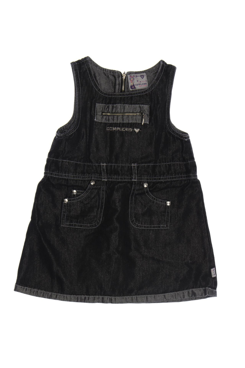 COMPLICES - Jeans-Kleid mit Logo-Stickerei - 92