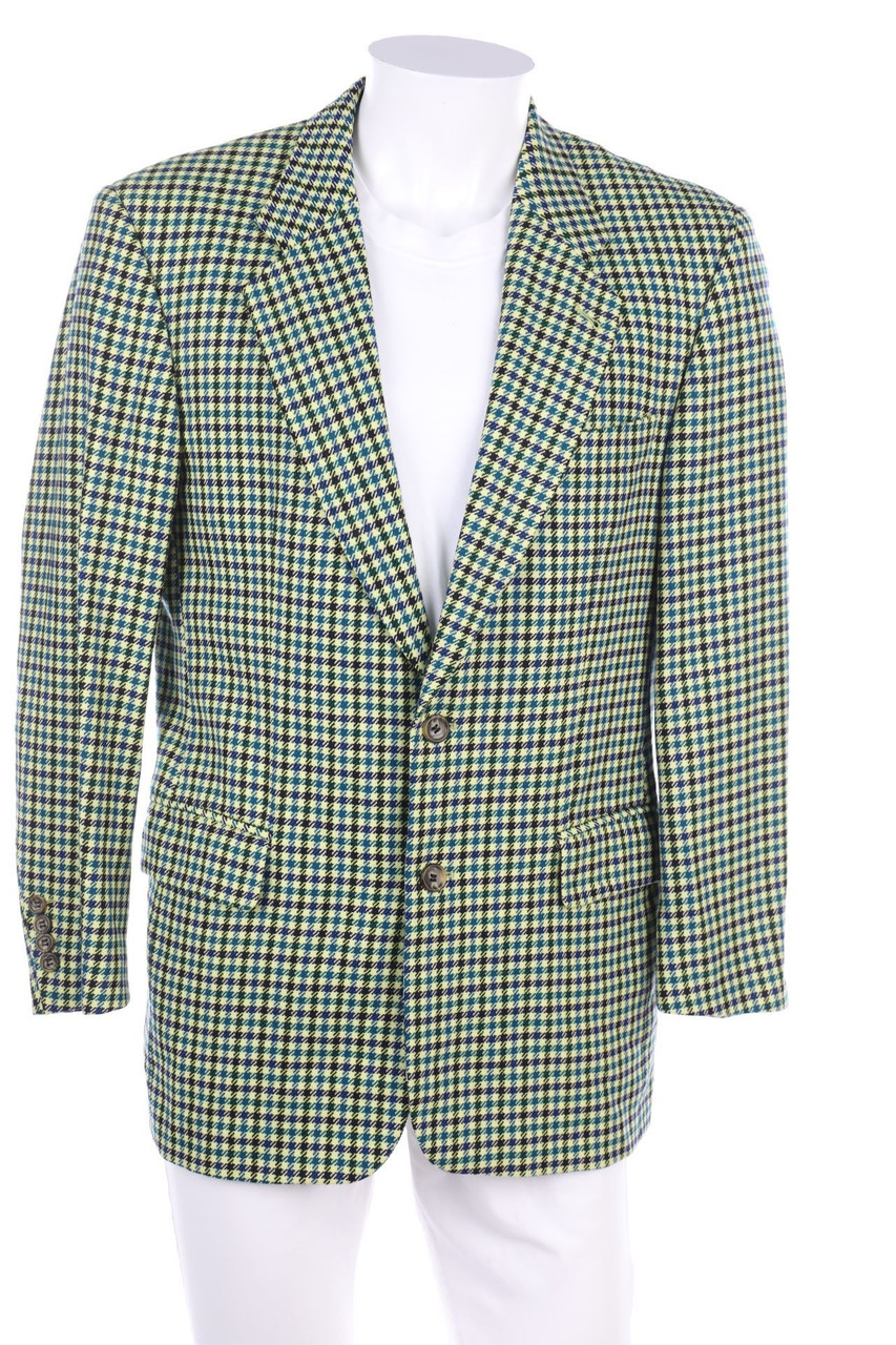 BOSS HUGO BOSS - Schurwoll-Sakko mit Karo-Muster - 48