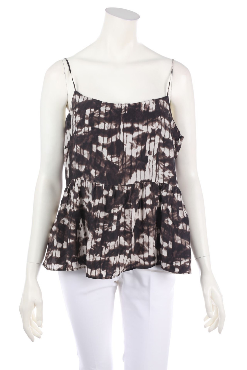 Max Mara WEEKEND - Seiden-Top mit Print - D 44