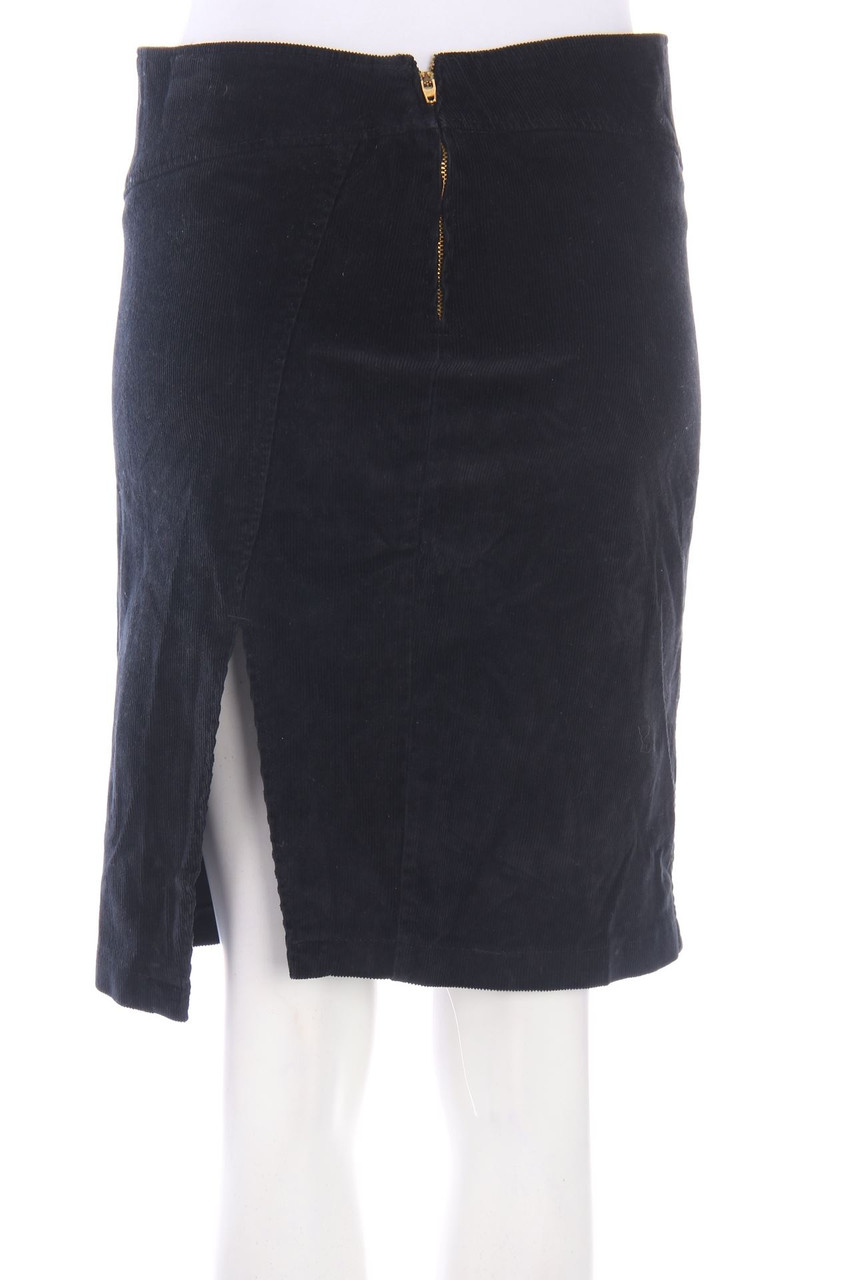 UNITED COLORS OF BENETTON - Cord-Rock aus Baumwoll-Mix mit Schlitz - D 34