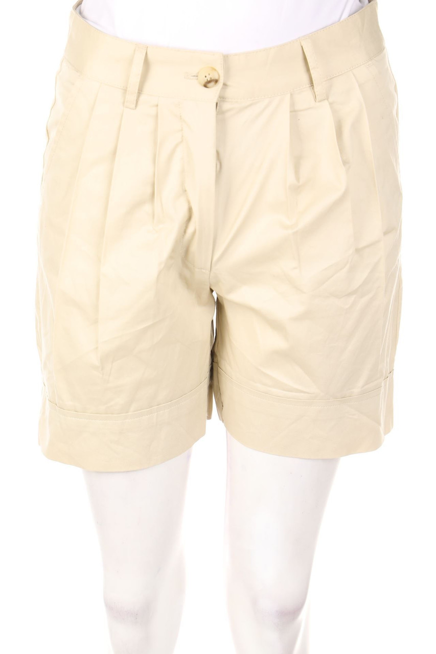 APART - Faux Leather-Shorts aus Baumwolle - D 32