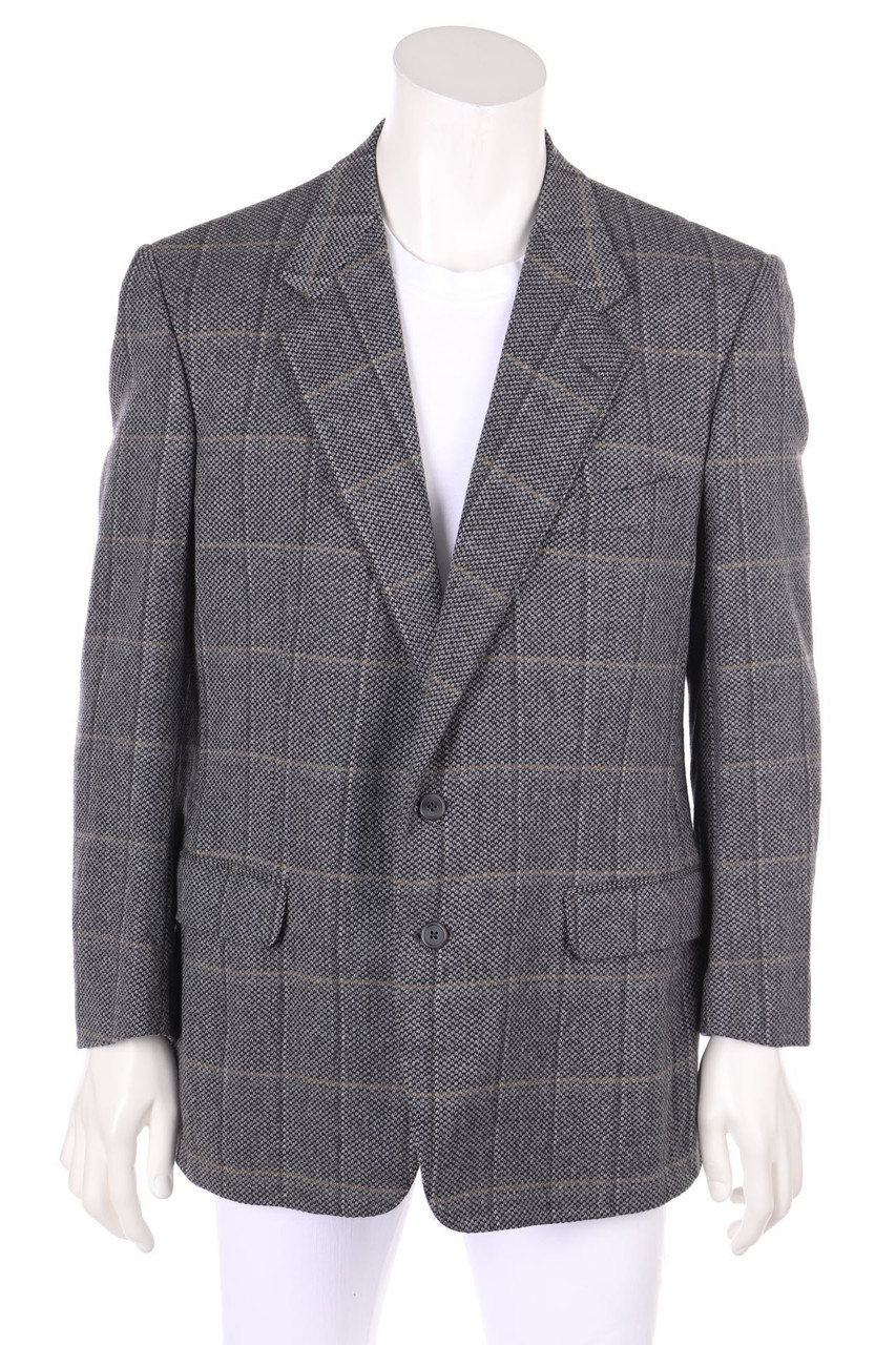 Ermenegildo Zegna - Sakko aus Woll-Tuch mit Karo-Muster - 56