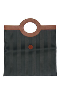 Fendi - Vintage-Tote Bag/Shopper-Tasche mit Logo-Applikation