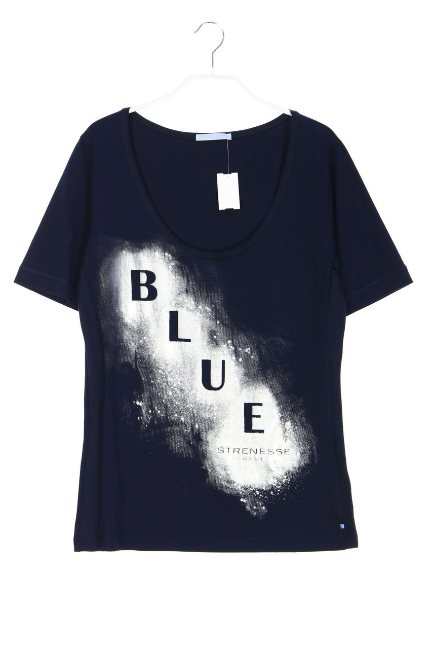 STRENESSE BLUE - Shirt aus Baumwoll-Mix mit Logo-Print - D 40