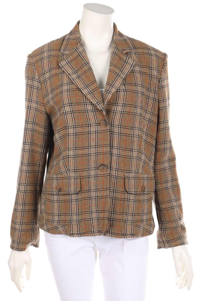 NH NADINE H - Blazer aus Woll-Mix mit Elbow Patches - D 42